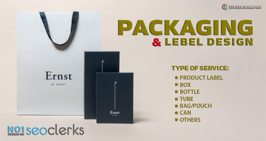do eye attractive product packaging and label design