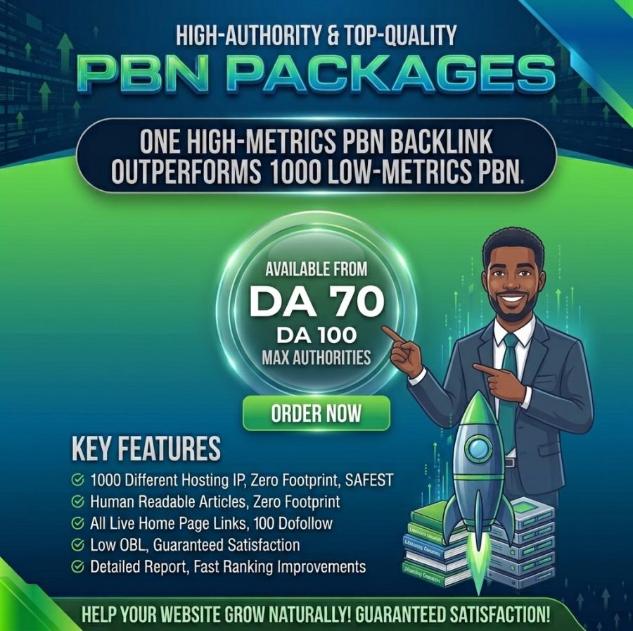 Build High Authority Homepage PBN Backlinks on High DA 70-90+ Domains