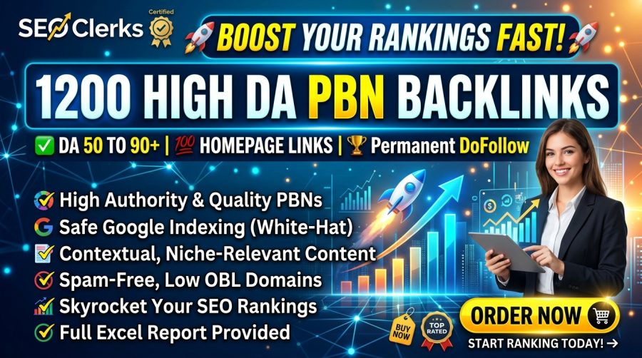 1200 High DA PBN Backlinks | 50&ndash;90 DA | Permanent DoFollow Homepage Links