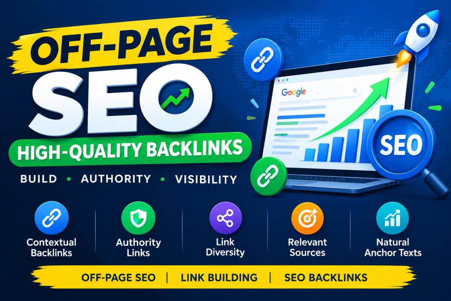 Boost Website Rankings With High-Quality Off-Page SEO & Backlink Building