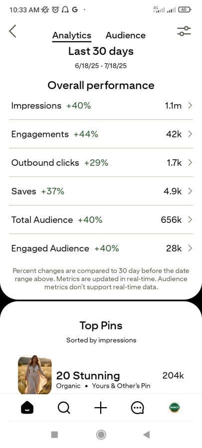 Drive Traffic & Sales &ndash; Pin Your Link on a 1M+ Monthly reach Page 