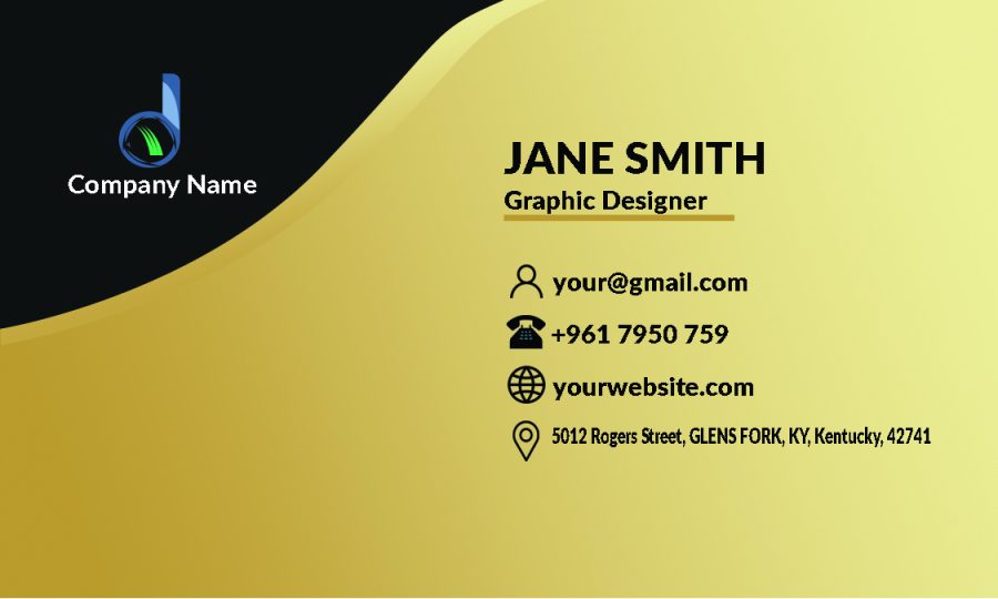 I Create a professional business card and business card design