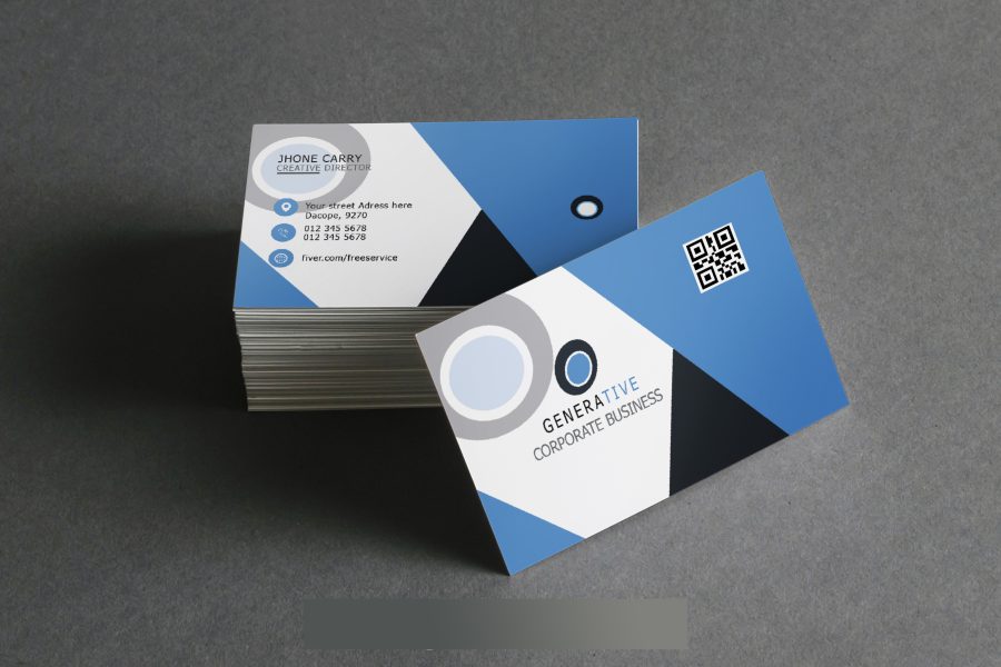 design beautiful and unique business card & Logo within 1hour delivery
