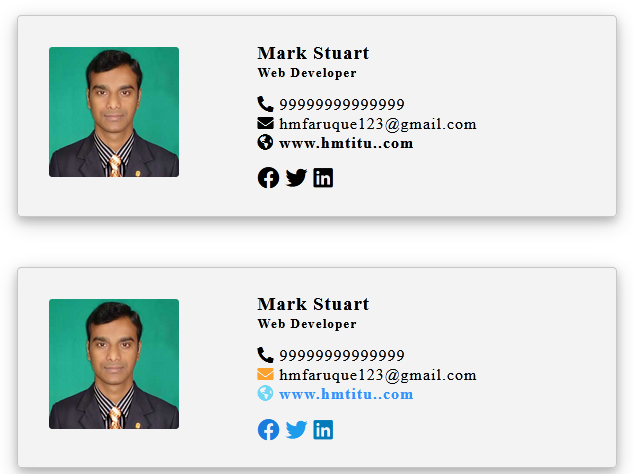 I will create clickable editable html email signature