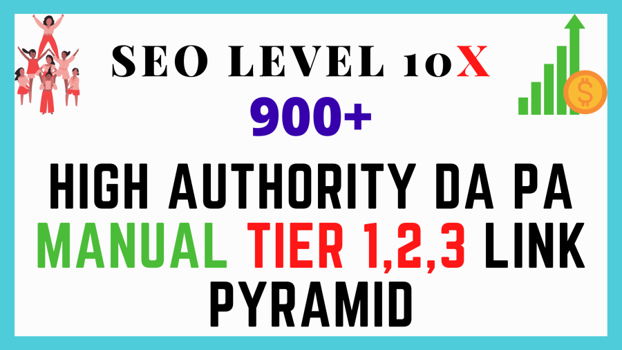 I Will Create 925+ High DA PA Diversity Tired Link Building to Boost your Google Ranking Quickly 