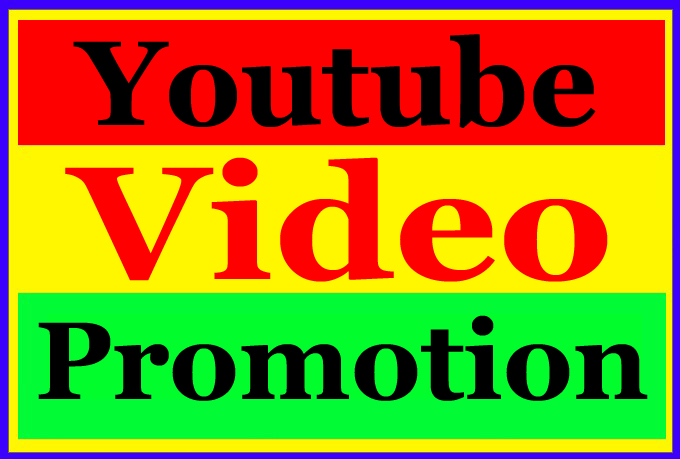 High Quality organic youtube video promotion 