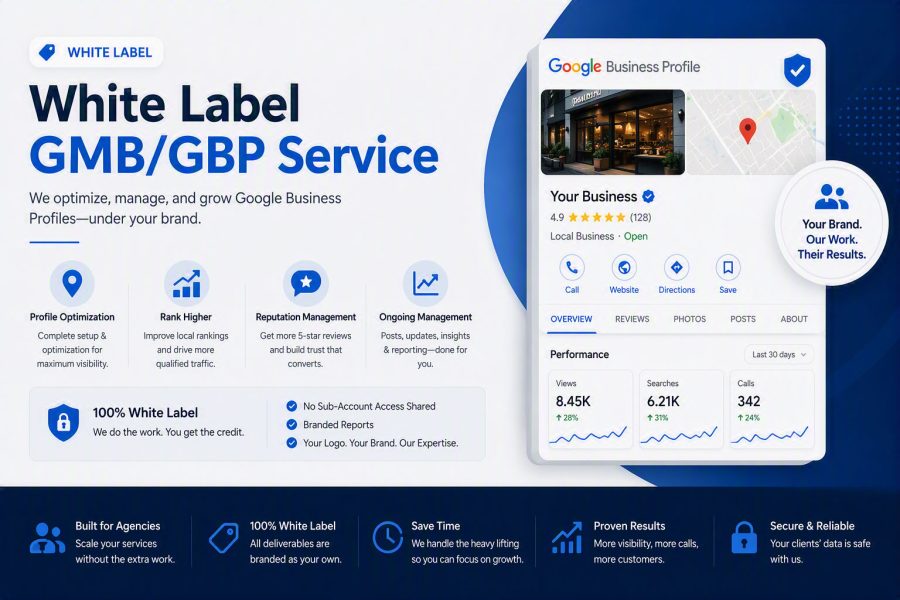 White Label Google Business Profile SEO for Agencies