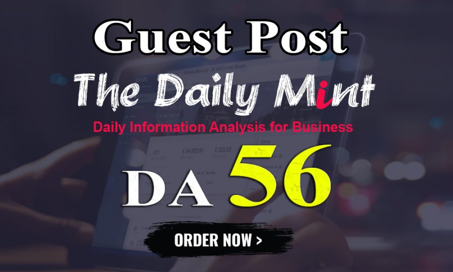 I will write and publish UNIQUE guest post On THEDAILYMINT DA-56