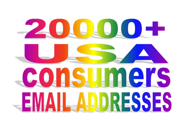 (MEGA SELL OFFER) give you 20k USA email addresses for marketing