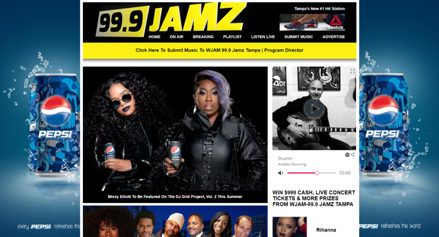 Promote Your Music On WJAM 99 JAMZ