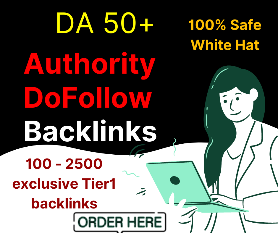 I will boost your rankings with tier1 dofollow SEO backlinks