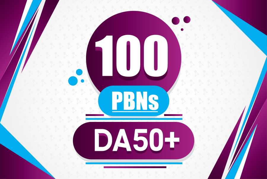  Guaranteed Boost your ranking with 100 homepage PBN Posts DA50 to 70+ 