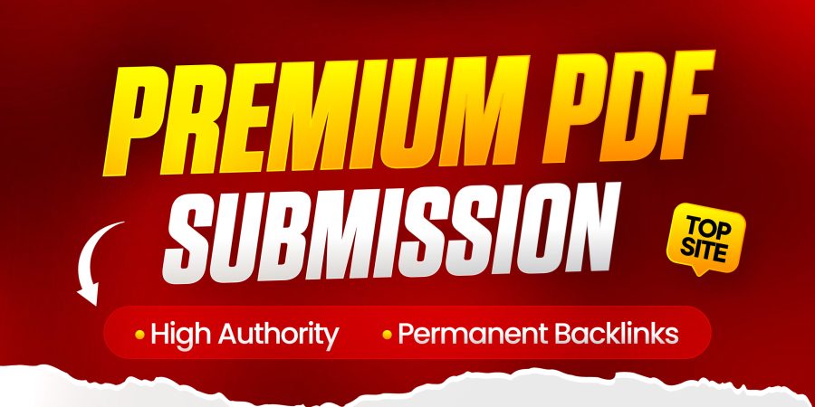 Premium PDF Submission For High Authority Backlinks