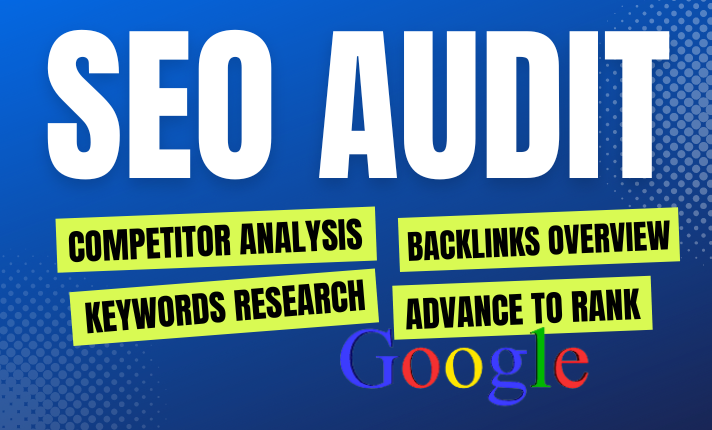 Advanced Keyword Research, Competitor Analysis & Website Audit : Comprehensive SEO Package