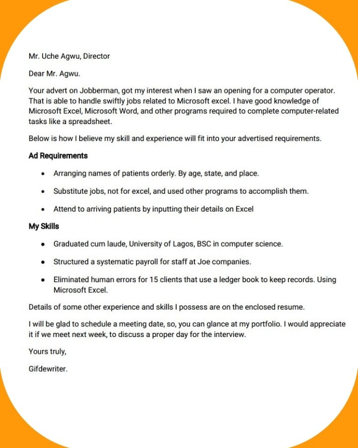 I Deliver the best toolbox to sell yourself to your employer. High-quality Resume, less than a page.