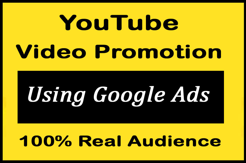 2000 to 2500 YouTube video views via ads Promotion