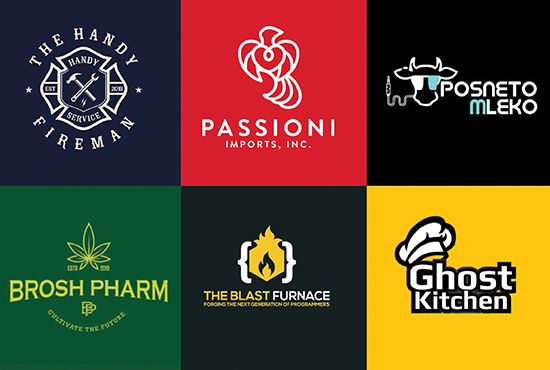I will do moden minimalist logo design and vectors