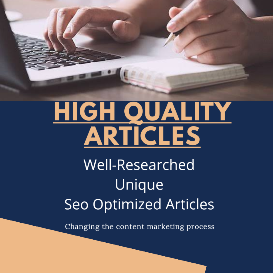 High Quality Content/Article Writing Services. 