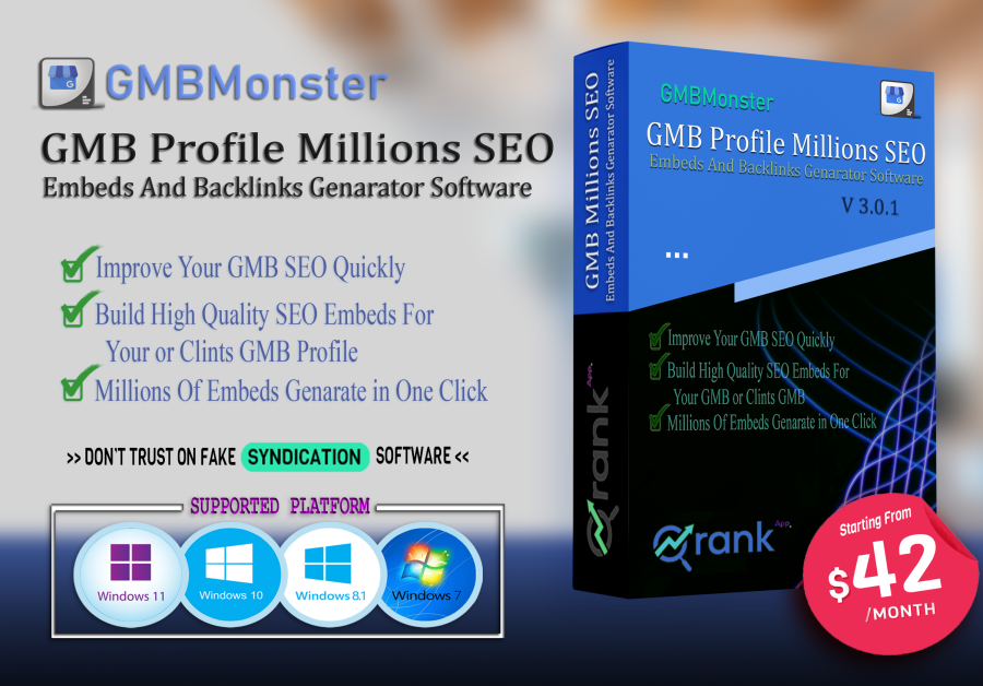 GMBMonster - Guaranteed Rank GMap No-1 Powerful Local Maps Top-3 Ranking M4rketing Boost Conversion