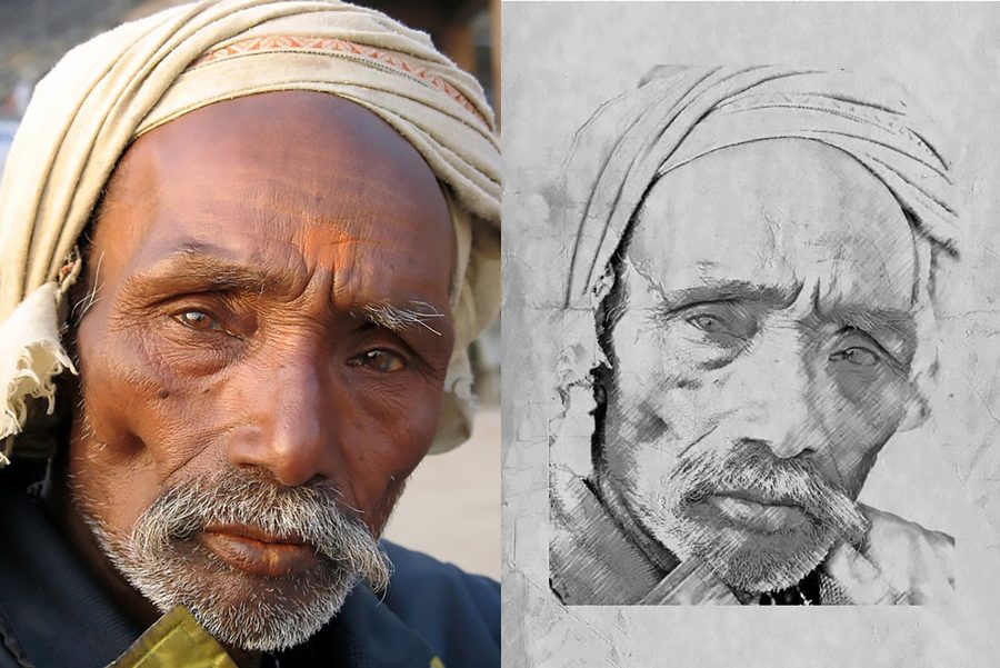 I will turn any photo into realistic pencil sketch