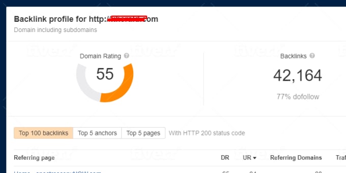I will increase domain rating ahrefs DR and moz da