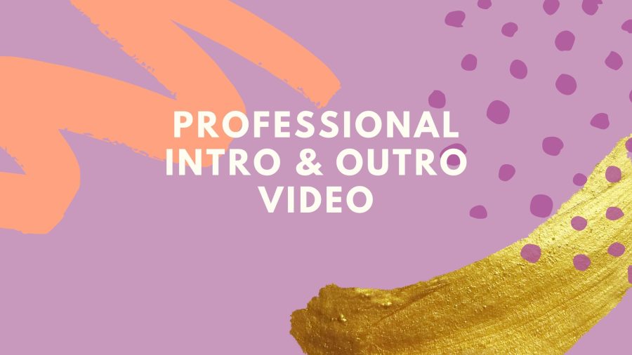I will create a professional animation for intro and outro videos