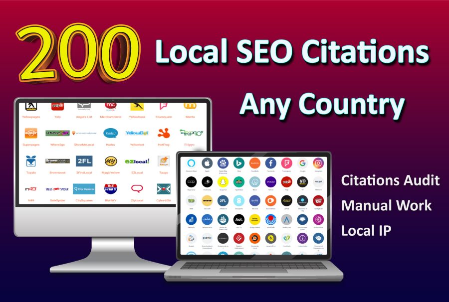 I Will Do 25 Top Local Business Listing Citation for any country