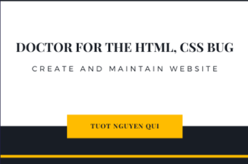 I Will Fix HTML, CSS, Javascript Code for You With Only 5 USD/Error