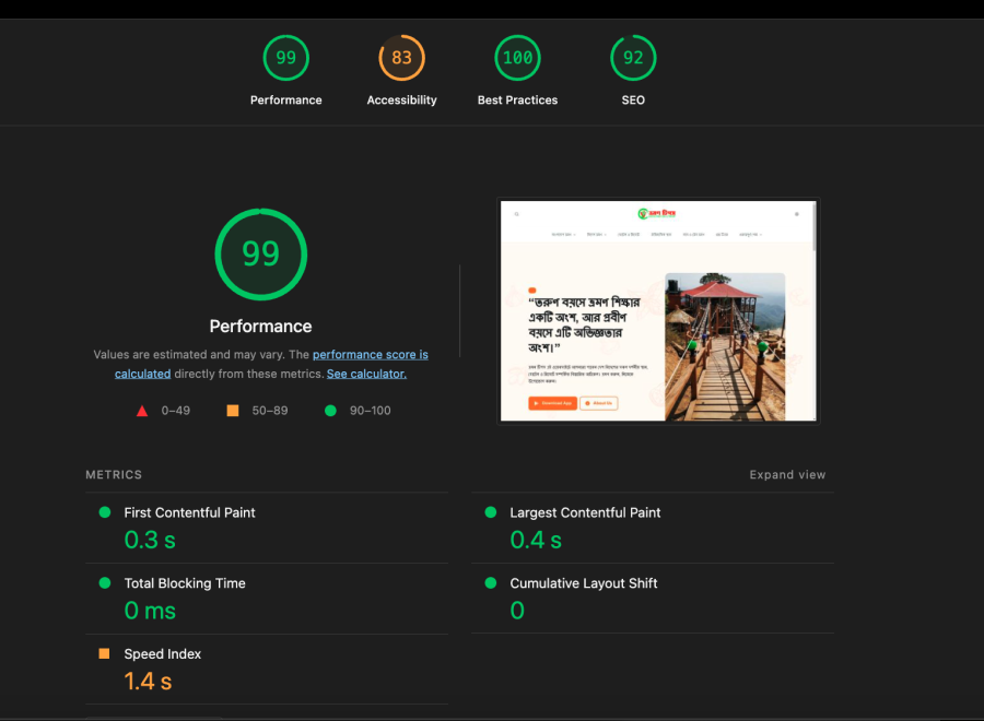 WordPress Speed Optimization & Core Web Vitals Enhancement