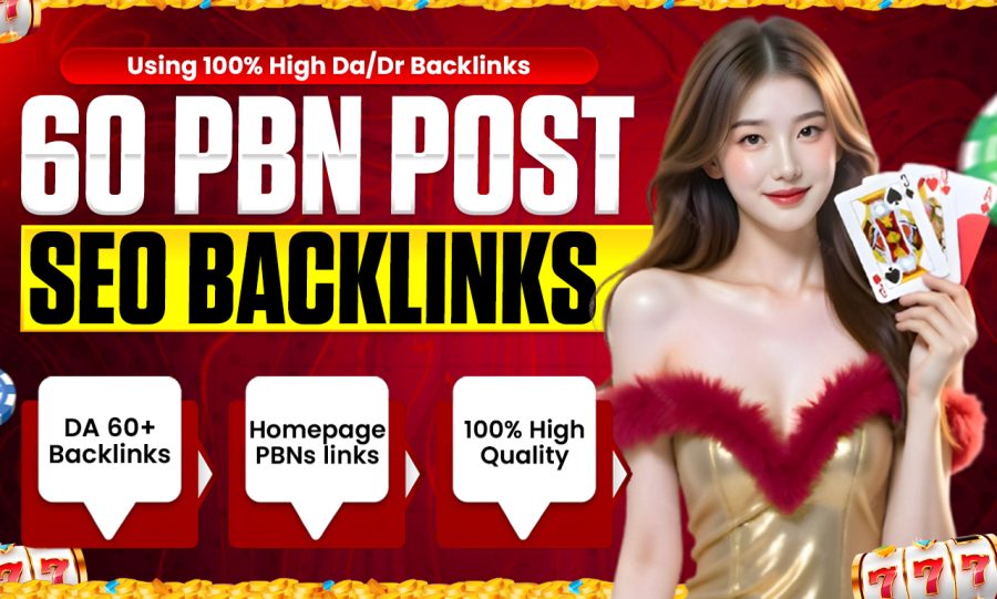 60 PBNs DA 60+ Plus Homepage PBNs links High-Quality PREMIUM Links