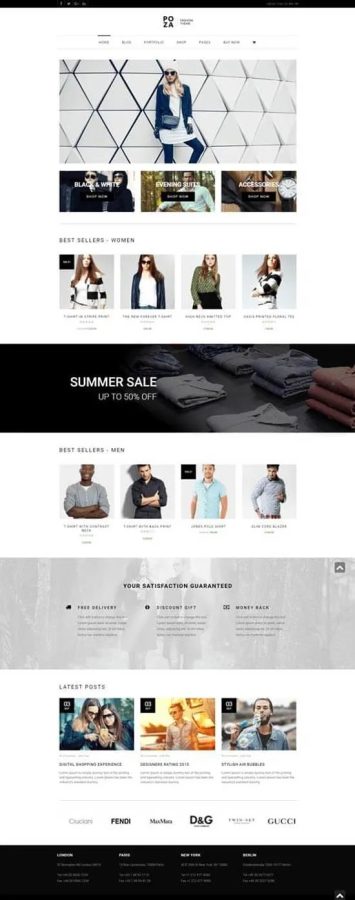 will design responsive ecommerce wordpress website with woocommerce