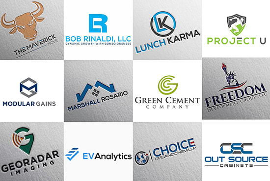 I will design 3 modern minimalist logo design for business