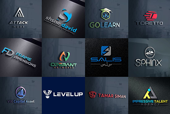 I will design 3 modern minimalist logo design for business