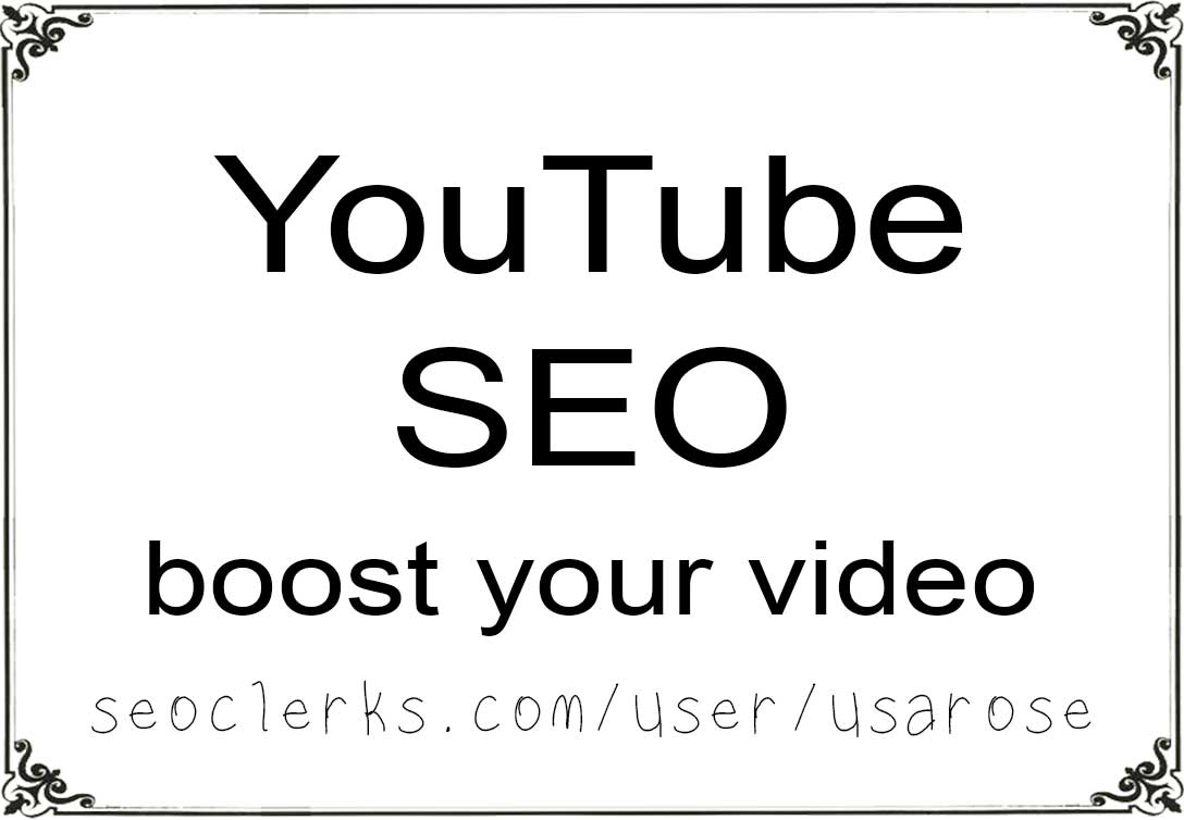 SEO, Boost YouTube video rank, 50,000 Embeds, 20 Backlinks + Social Signals, 400 Search Engine