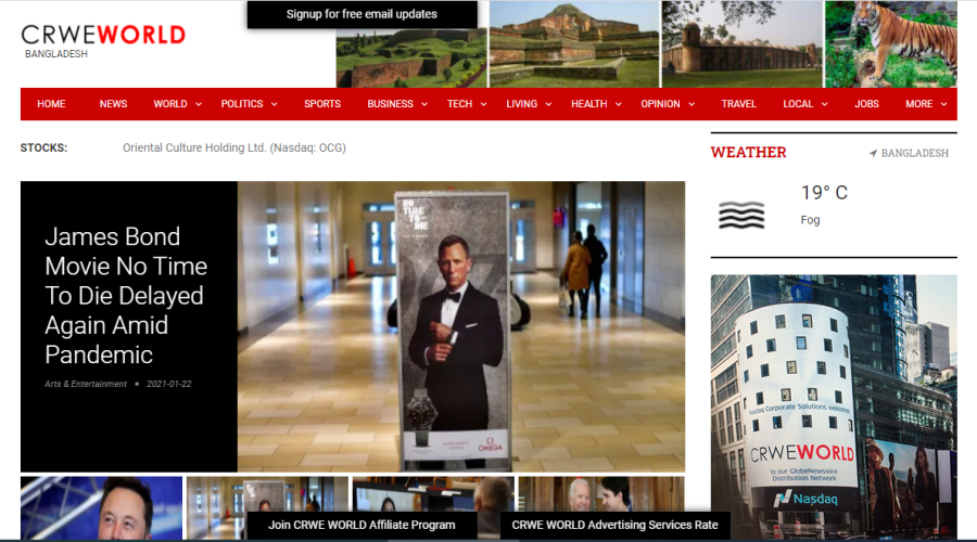 Provide high quality do-follow guest post on crweworld.com