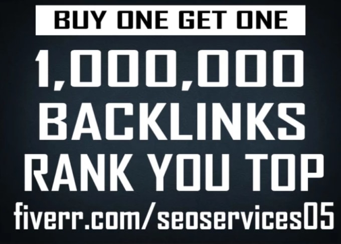 I will 1,000,000 gsa,ser,quality,backlinks for seo