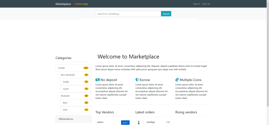 start your Tor Marketplace Script noww
