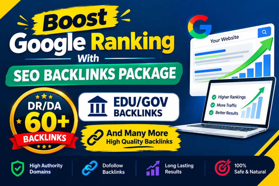GOOGLE RANKING BOOSTER | HIGH-DR EDU/GOV, PBN, BLOGPOST & SIDEBAR BACKLINKS And Many More Backlinks