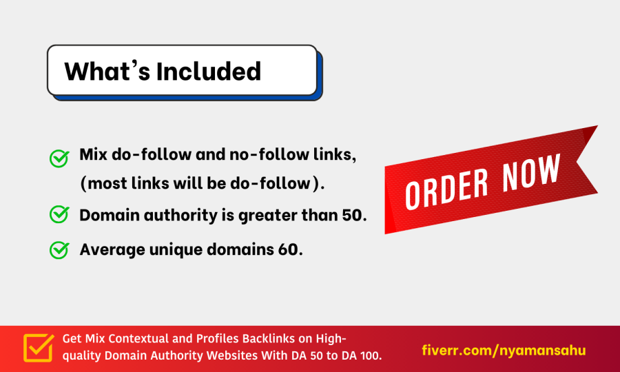 DA 50 High Quality Do Follow SEO Backlinks