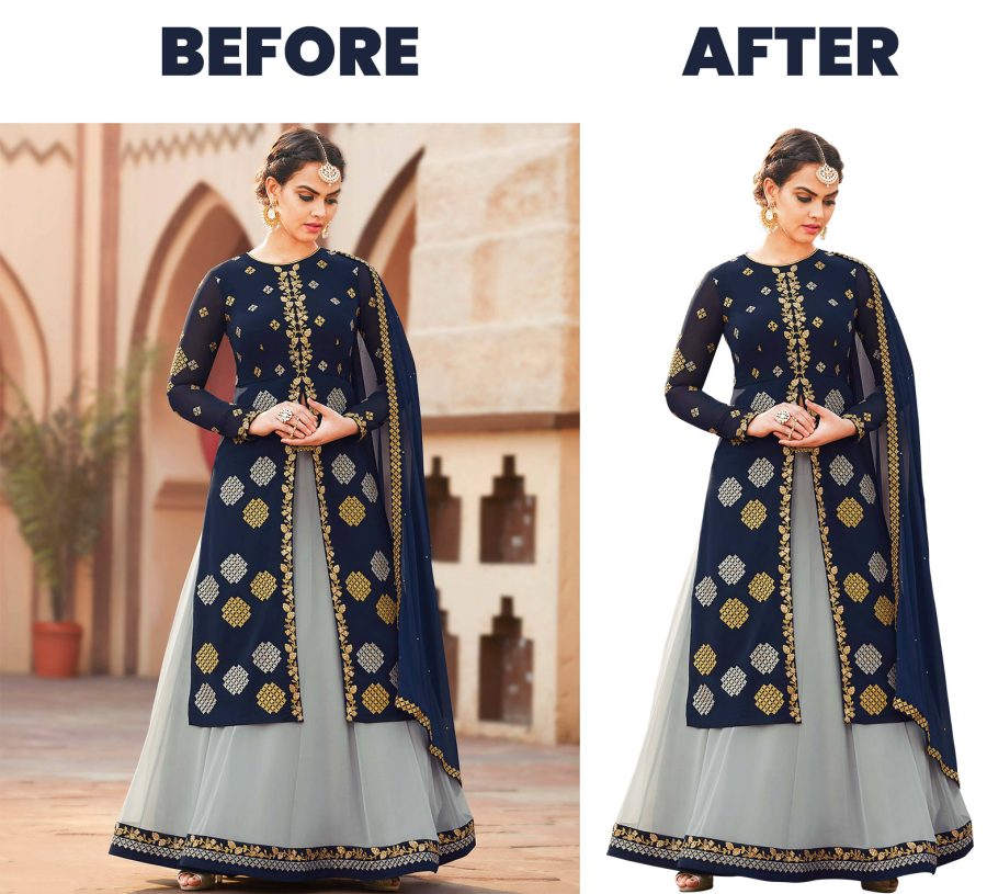 Remove background from your 2 photos