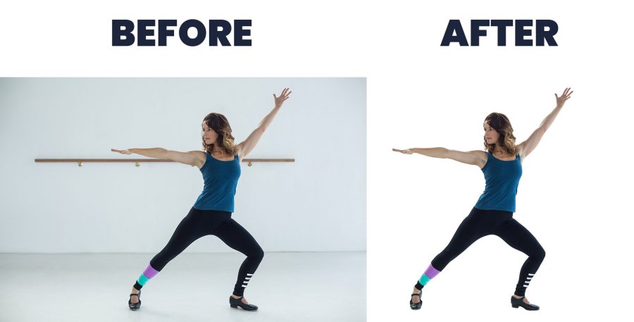 Remove background from your 2 photos