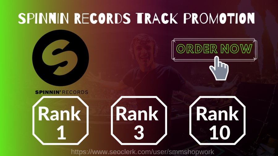 Guaranteed Top ten Track Rank Your Spinnin Records Talent Pool votes by real traffic