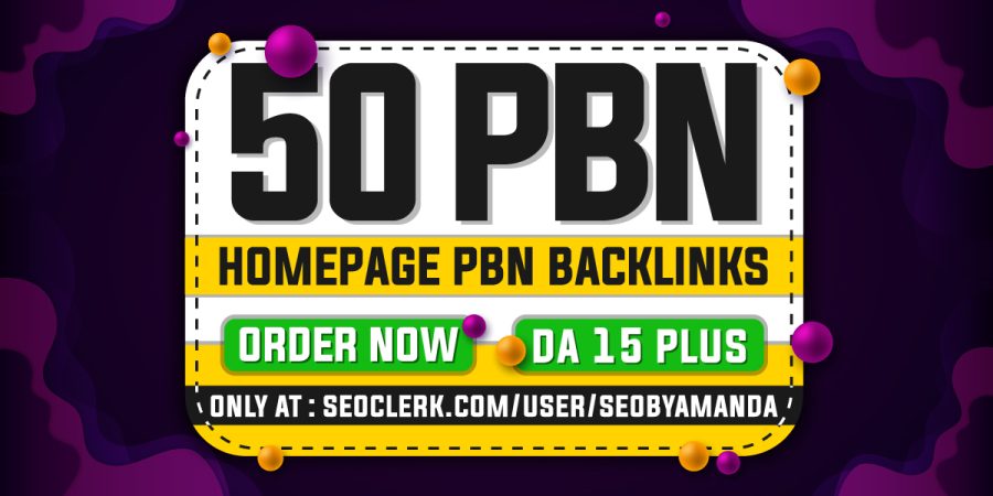 50 PBN Backlinks High DA Dofollow and index Domains