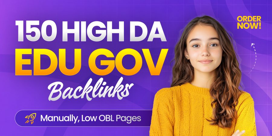150 EDU/GOV Backlinks Manually on High DA, Low OBL Pages