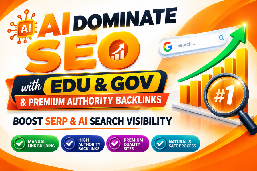 AI Dominate SEO with EDU GOV & Premium Authority Backlinks Boost SERP & AI Search Visibility