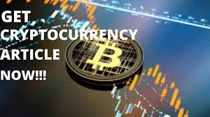 Cryptocurrency article, blogpost and content writing service