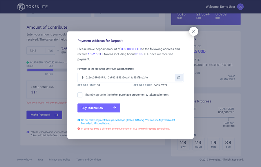 I will provide best ico admin dashboard selling site
