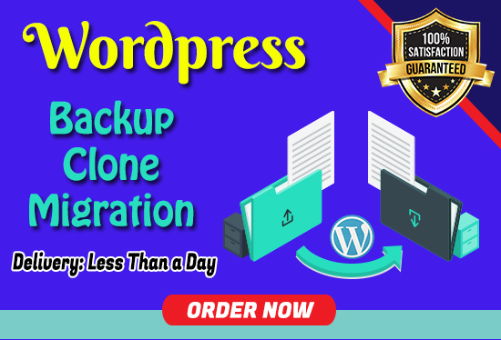 Migrate Wordpress Website for you