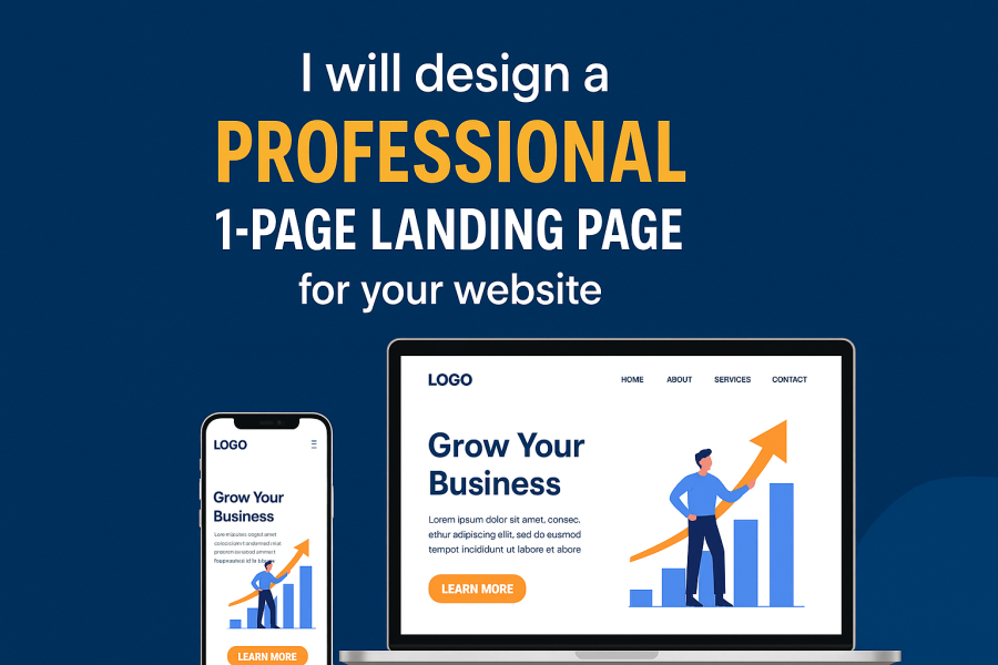 I will design a converting Elementor landing page for your business or product