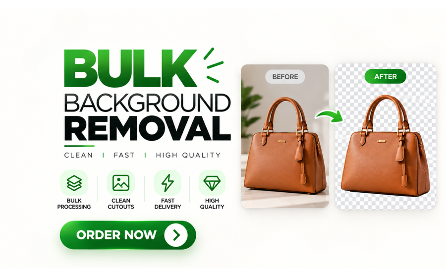 Bulk background removal for ecommerce